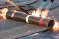 Headon flat roof sealing